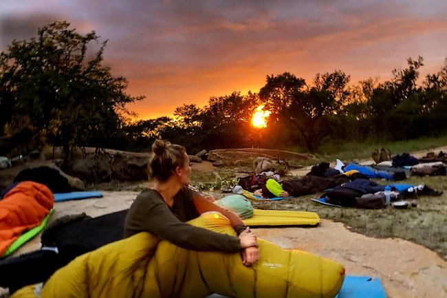 Camping in der Wildnis