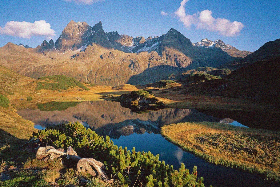 Silbertal, Langer-See, Österreich