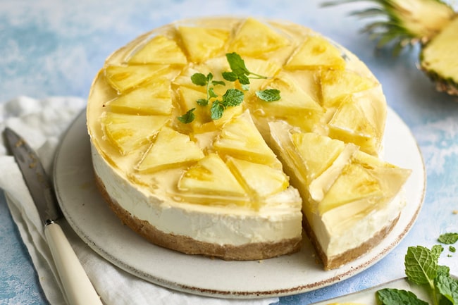 Cheesecake, Ananas, Kenwood, backen, Muttertag