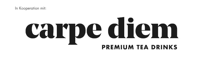 carpe diem premium tea drinks Logo NEU