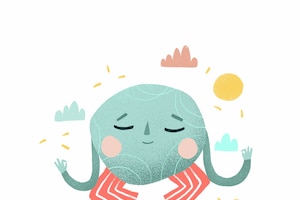 Illustration Meditation