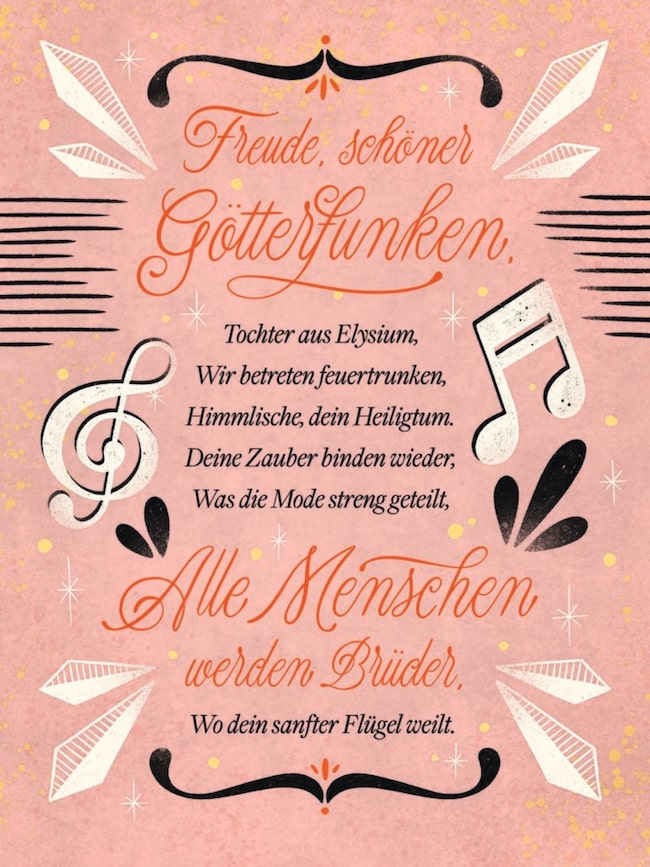 Ode an die Freude, Ludwig von Beethoven